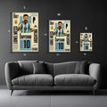 Messi El Capitano Metal Posters | Premium, Waterproof & Magnet-Mounted Art