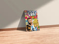 Messi The Infinity GOAT Metal Posters | Premium, Waterproof & Magnet-Mounted Art