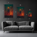 Miles Morales Spiderman Metal Posters | Premium, Waterproof & Magnet-Mounted Art
