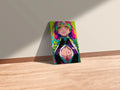 Mitsuri Kanroji Fanart Metal Posters | Premium, Waterproof & Magnet-Mounted Art