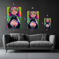 Mitsuri Kanroji Fanart Metal Posters | Premium, Waterproof & Magnet-Mounted Art