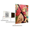 Mitsuri Kanroji Japanese Metal Posters | Premium, Waterproof & Magnet-Mounted Art