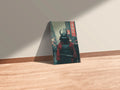 Modern Samurai Metal Wall Posters | Premium, Waterproof & Magnet-Mounted Art