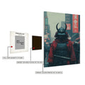 Modern Samurai Metal Wall Posters | Premium, Waterproof & Magnet-Mounted Art