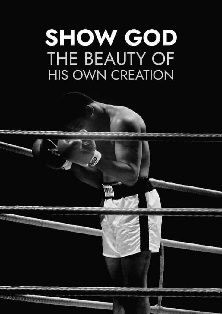 Mohamed Ali Motivational Metal Wall Posters | Premium, Waterproof & Magnet-Mounted Art