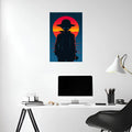 Monkey D Luffy Metal Wall Posters | Premium, Waterproof & Magnet-Mounted Art