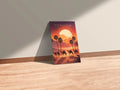 Morocco Art Metal Posters | Premium, Waterproof & Magnet-Mounted Art