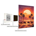 Morocco Art Metal Posters | Premium, Waterproof & Magnet-Mounted Art
