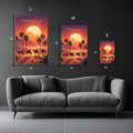 Morocco Art Metal Posters | Premium, Waterproof & Magnet-Mounted Art