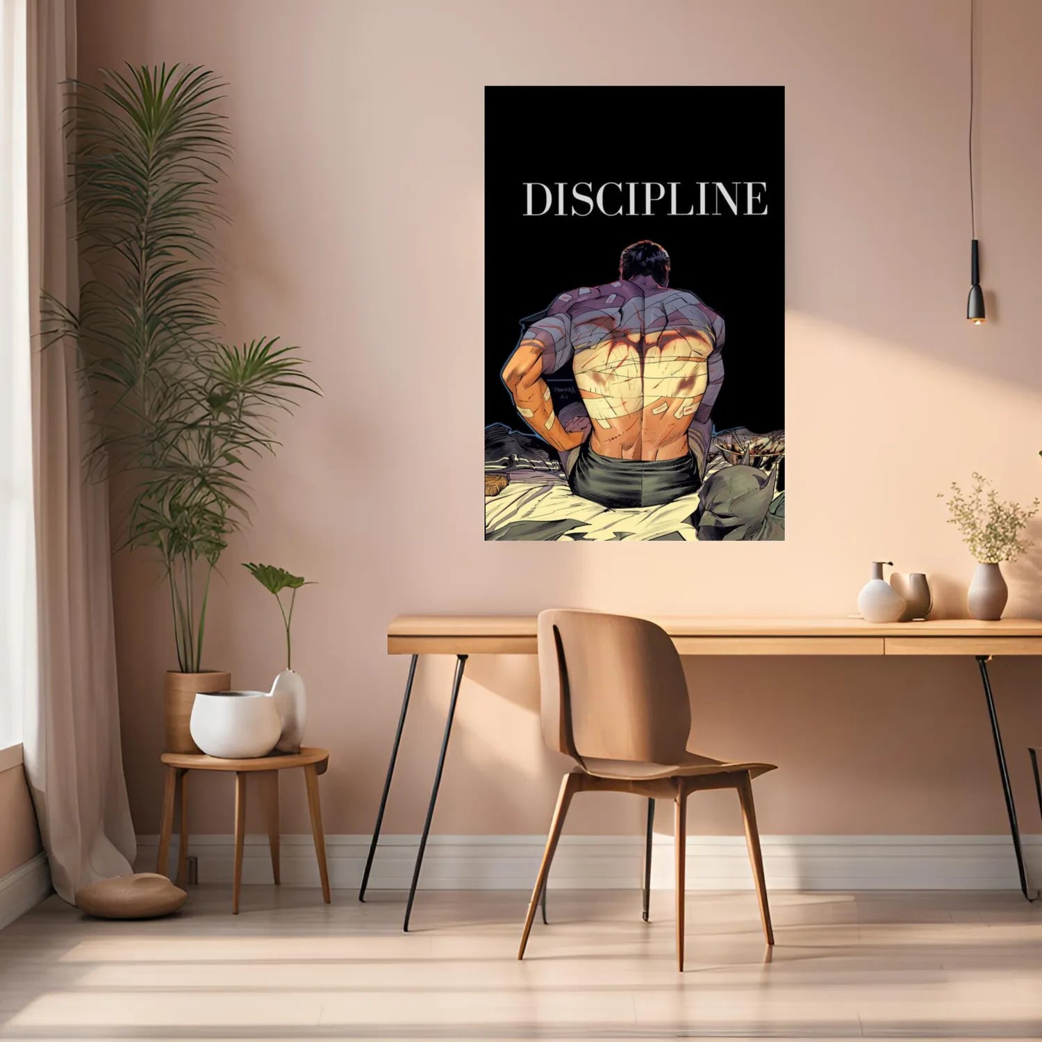 Motivational Displine Metal Posters | Premium, Waterproof & Magnet-Mounted Art