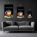 Motivational Displine Metal Posters | Premium, Waterproof & Magnet-Mounted Art