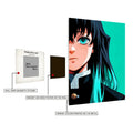 Muichiro Tokito Demon Slayer Metal Posters | Premium, Waterproof & Magnet-Mounted Art