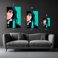 Muichiro Tokito Demon Slayer Metal Posters | Premium, Waterproof & Magnet-Mounted Art