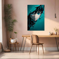 Muichiro Tokito Demon Slayer Modern  Metal Posters | Premium, Waterproof & Magnet-Mounted Art