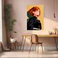 Nobara Kugisaki Jujustsu Kaisen Art Metal Posters | Premium, Waterproof & Magnet-Mounted Art