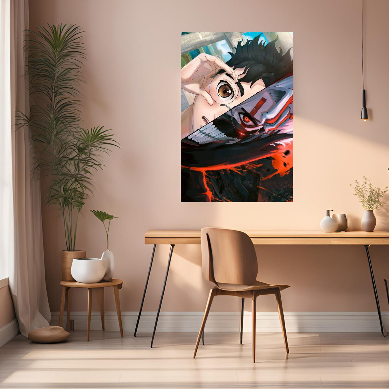 Okarun Dandadan Metal Posters | Premium, Waterproof & Magnet-Mounted Art