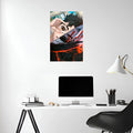 Okarun Dandadan Metal Posters | Premium, Waterproof & Magnet-Mounted Art
