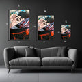 Okarun Dandadan Metal Posters | Premium, Waterproof & Magnet-Mounted Art