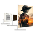 One Piece Luffy Art Metal Posters | Premium, Waterproof & Magnet-Mounted Art