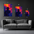 One Piece Modern Artistic Metal Wall Posters | Premium, Waterproof & Magnet-Mounted Art