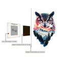 Owl and Nature Metal Wall Posters | Premium, Waterproof & Magnet-Mounted Art