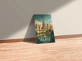 Paris Wall Art Metal Posters | Premium, Waterproof & Magnet-Mounted Art