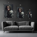 Paul Atreides Wallart Metal Wall Posters | Premium, Waterproof & Magnet-Mounted Art