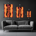 Paul X Eren X Anakin Metal Wall Posters | Premium, Waterproof & Magnet-Mounted Art