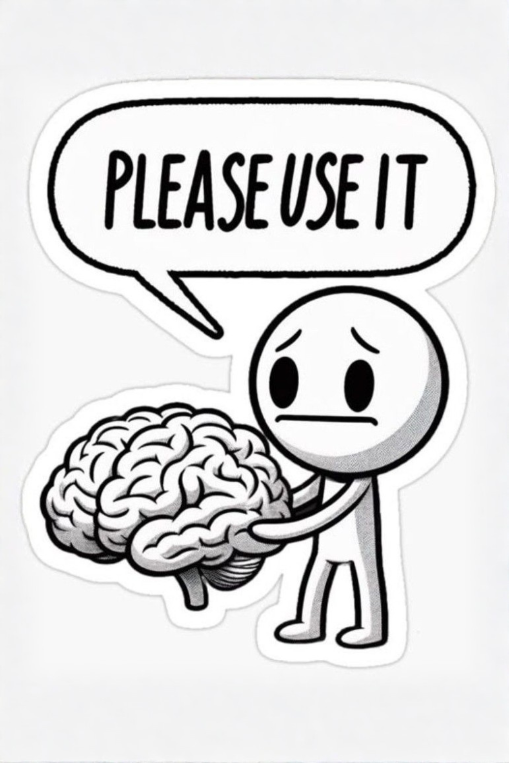 Please Use it Metal Posters | Premium, Waterproof & Magnet-Mounted Art