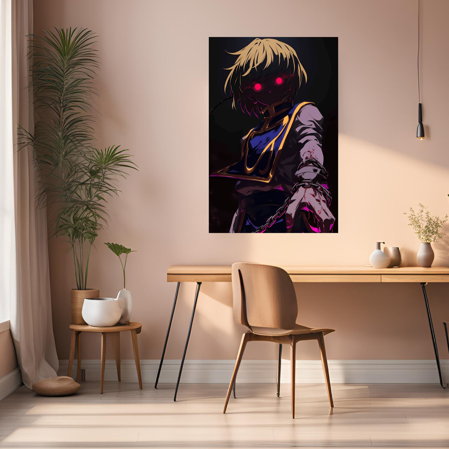 Karapika Hunter X Hunter Metal Posters | Premium, Waterproof & Magnet-Mounted Art