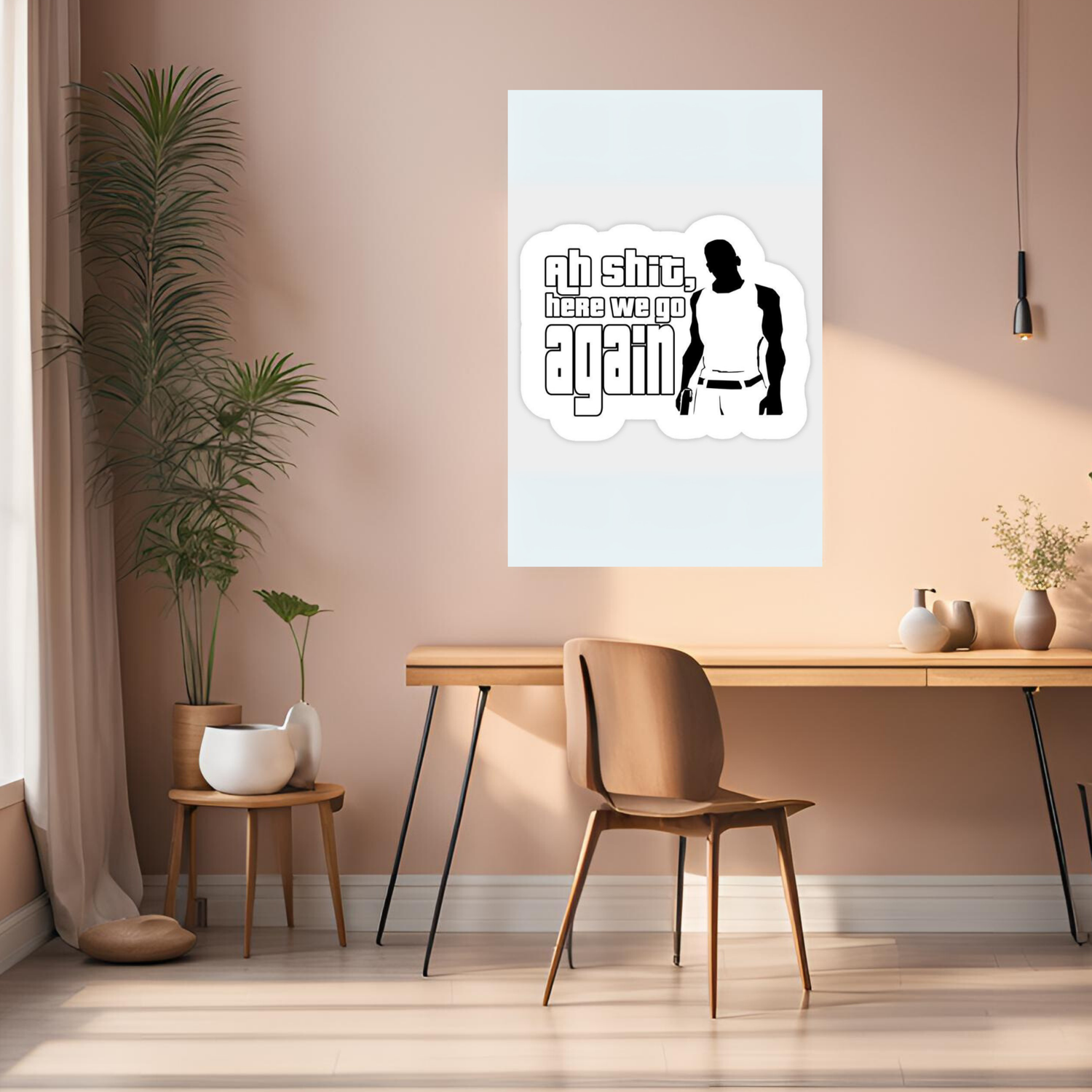 CJ Meme Metal Posters | Premium, Waterproof & Magnet-Mounted Art