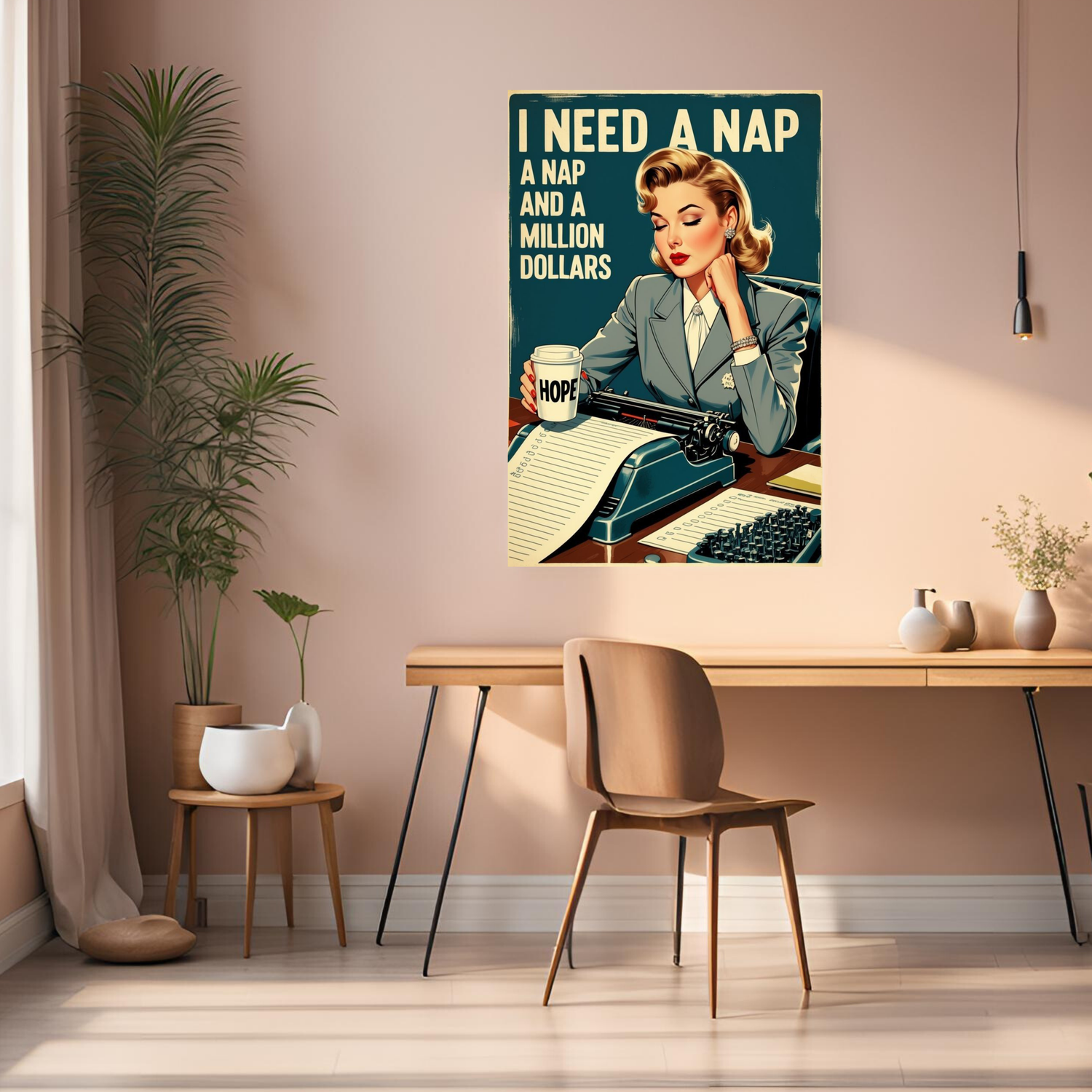 I need a Nap Funny Metal Posters | Premium, Waterproof & Magnet-Mounted Art