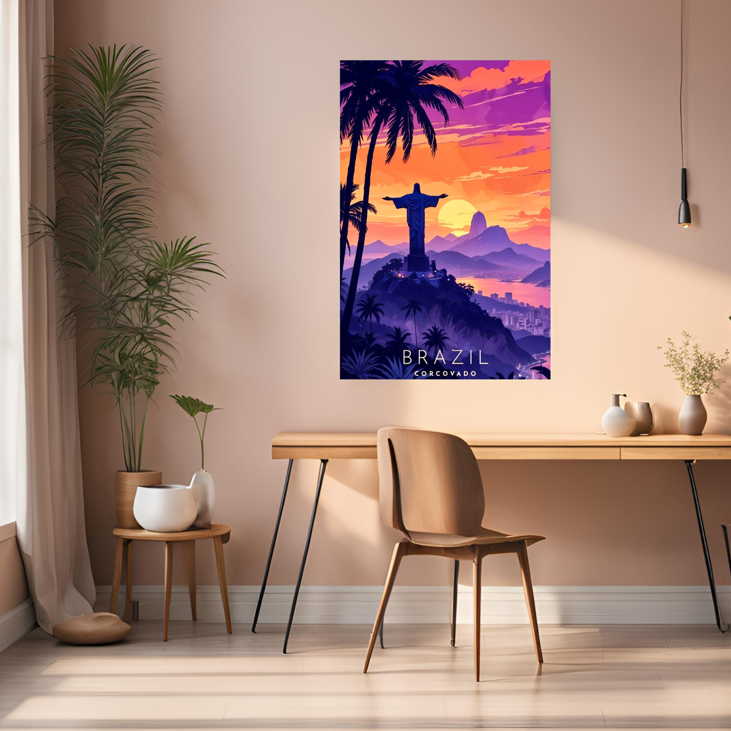 Brazil Metal Posters | Premium, Waterproof & Magnet-Mounted Art