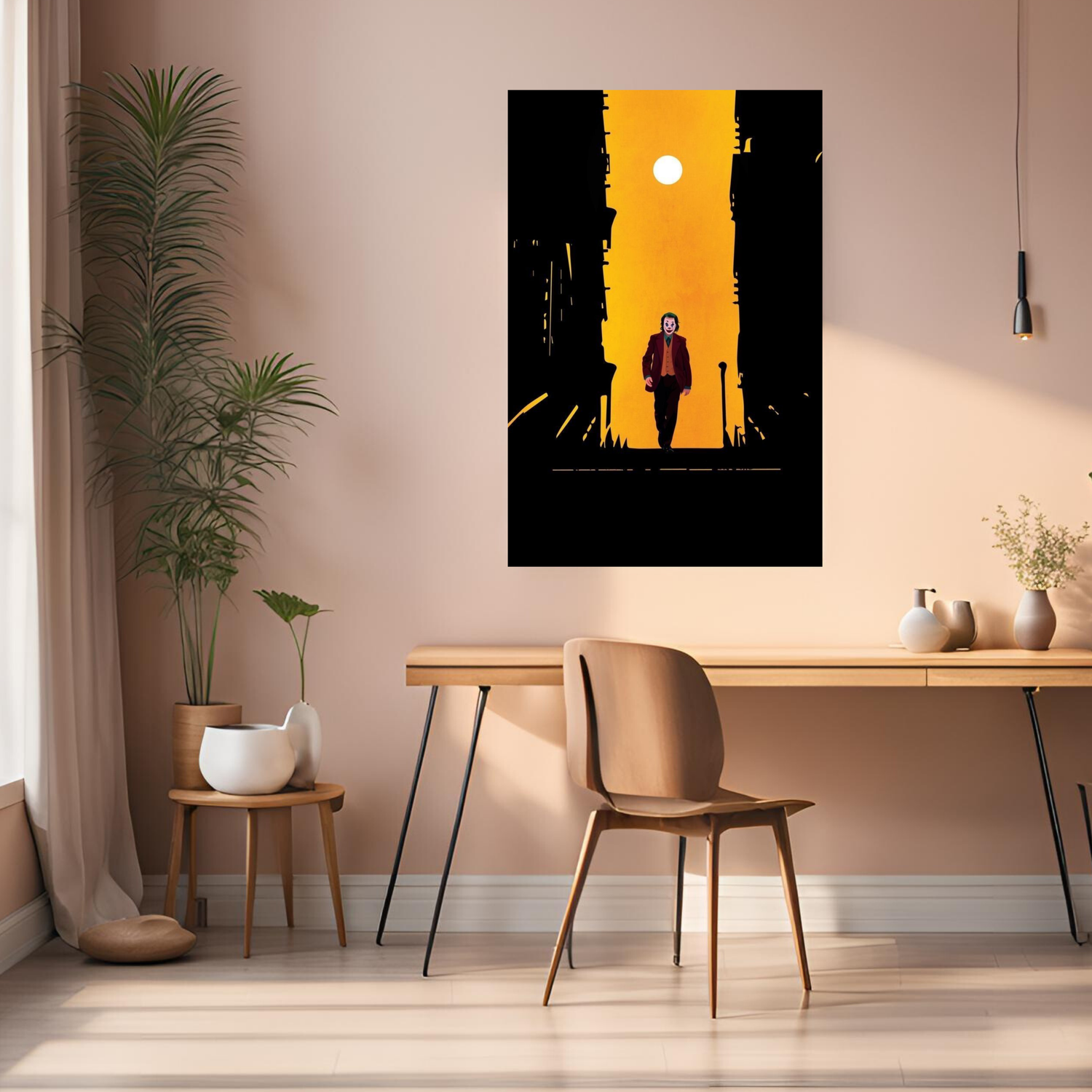 Joker Fan Art Metal Posters | Premium, Waterproof & Magnet-Mounted Art