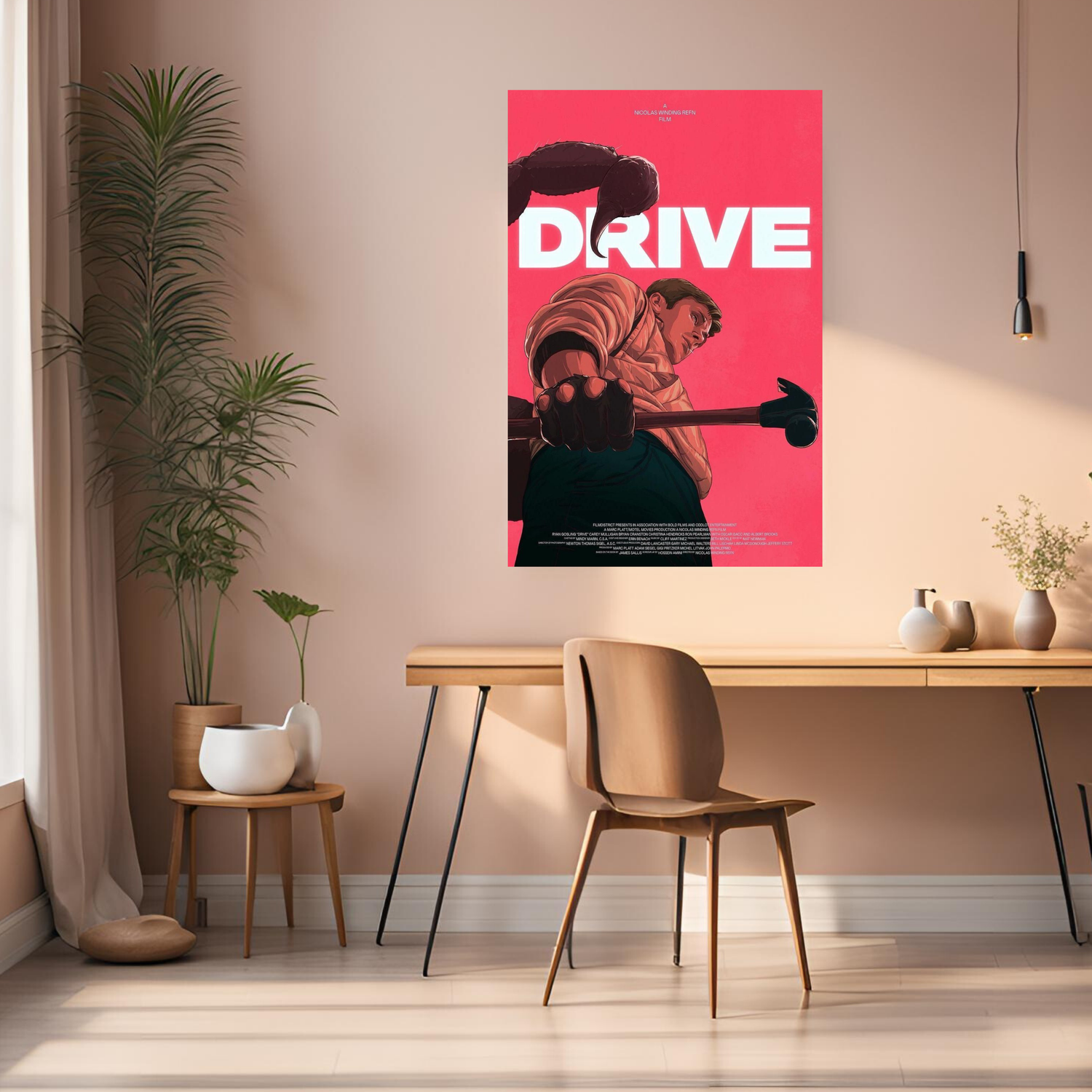 Drive Movie Metal Posters | Premium, Waterproof & Magnet-Mounted Art