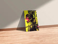 Alien Japanese Cover Metal Posters| Premium, Waterproof & Magnet-Mounted Art