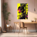 Alien Japanese Cover Metal Posters| Premium, Waterproof & Magnet-Mounted Art