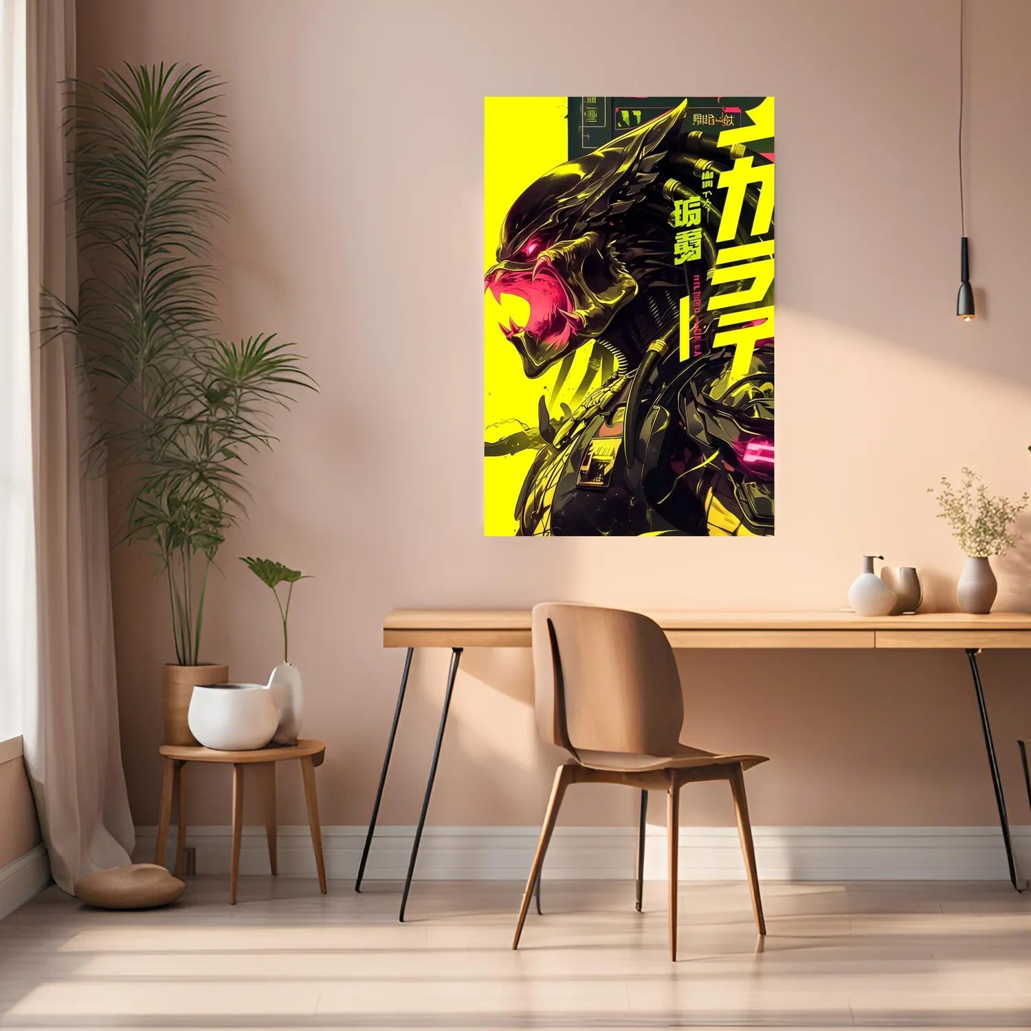 Alien Japanese Cover Metal Posters| Premium, Waterproof & Magnet-Mounted Art