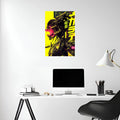 Alien Japanese Cover Metal Posters| Premium, Waterproof & Magnet-Mounted Art
