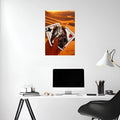 Queens Pride Metal Posters | Premium, Waterproof & Magnet-Mounted Art