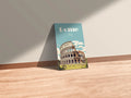 Rome Italy Art Metal Posters | Premium, Waterproof & Magnet-Mounted Art