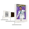 Ronaldo CR7 Metal Posters | Premium, Waterproof & Magnet-Mounted Art