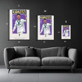Ronaldo CR7 Metal Posters | Premium, Waterproof & Magnet-Mounted Art