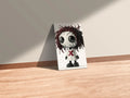 Sad Doll Face Metal Posters | Premium, Waterproof & Magnet-Mounted Art