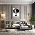 Sad Doll Face Metal Posters | Premium, Waterproof & Magnet-Mounted Art