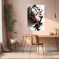 Sanemi Shinazugawa Demon Slayer Metal Posters | Premium, Waterproof & Magnet-Mounted Art