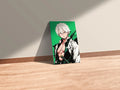 Sanemi Shinazugawa Demon Slayer Wall Art Metal Posters | Premium, Waterproof & Magnet-Mounted Art