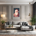Santa Clause Artwork Metal Wall Posters | Premium, Waterproof & Magnet-Mounted Art