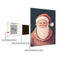 Santa Clause Artwork Metal Wall Posters | Premium, Waterproof & Magnet-Mounted Art