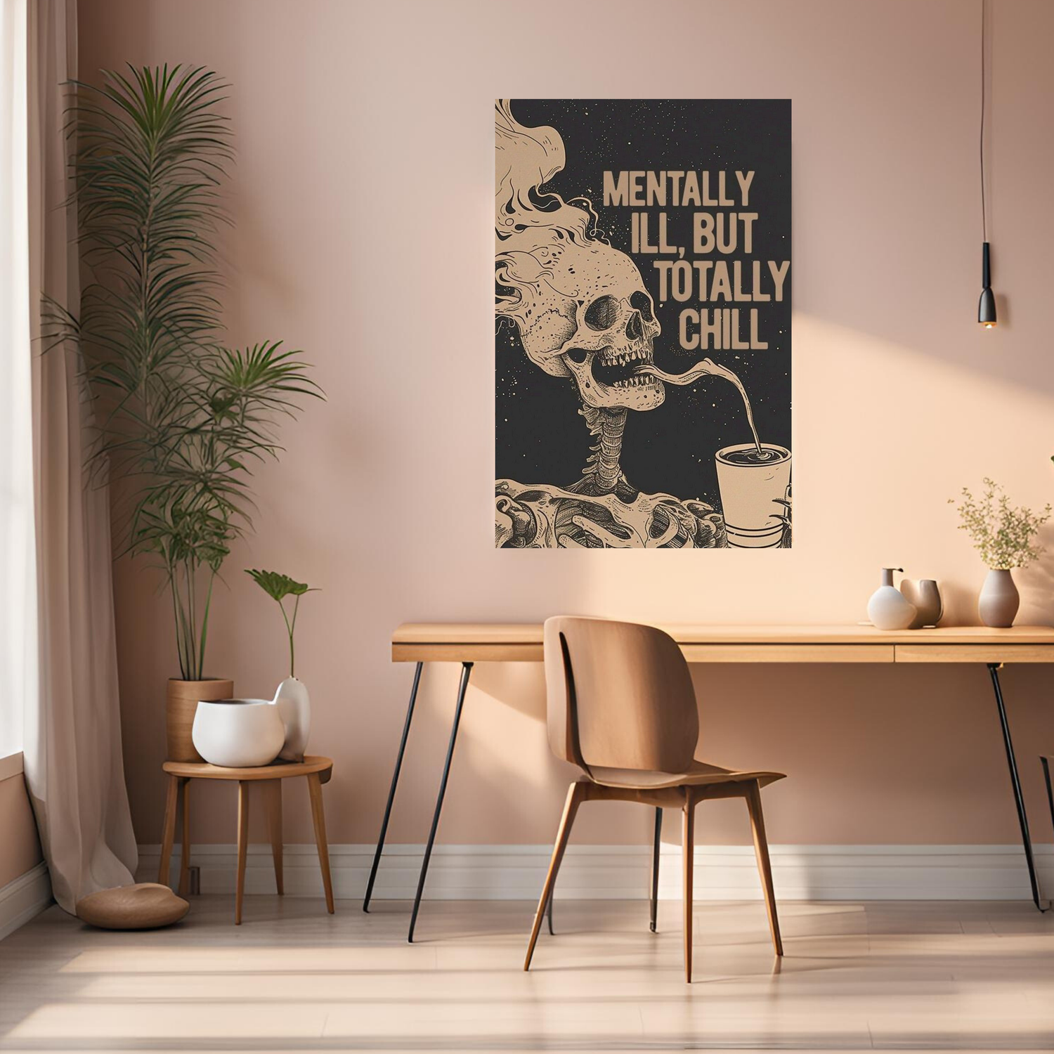 Sarcastic Wall  Metal Wall Posters | Premium, Waterproof & Magnet-Mounted Art